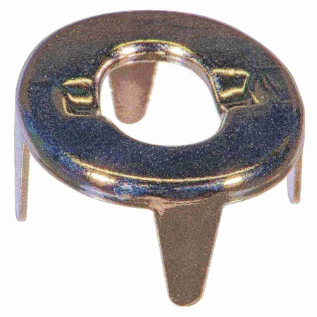 Midwest Fastener Long Nickel 4-Prong Turn Button Eyelet 4PK 932651